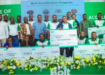 Bolt Accelerator Program Ghana 2024 (€2,000 Seed funding)