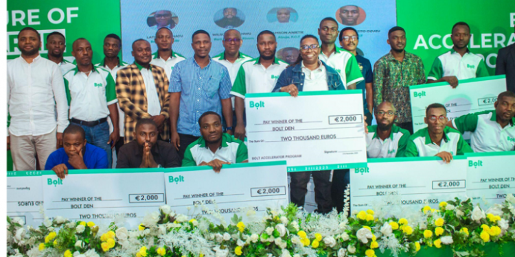 Bolt Accelerator Program Ghana 2024 (€2,000 Seed funding)