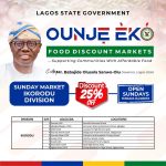 Lagos Governor Sanwo-Olu Orders Discounted Food Sales at "Ounje Eko" Markets From Sunday