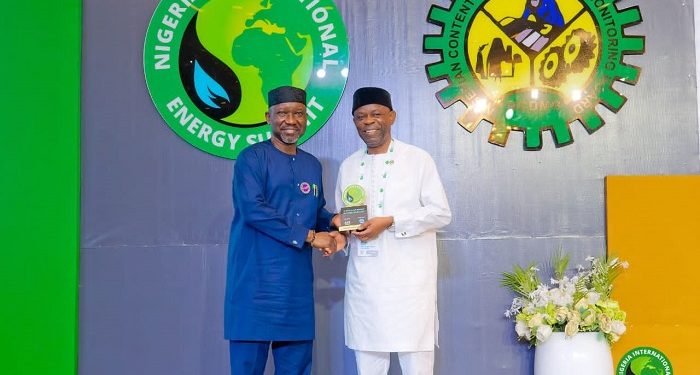 Chevron Nigeria Limited Receives Sustainable Energy Business Award at Nigeria International Energy Summit