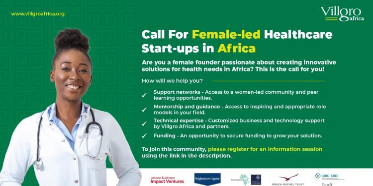 Call For Applications: VillgroAfrica Women-Led Healthcare Startups in Africa