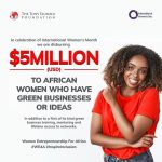 Call for Applications: The Tony Elumelu Foundation (TEF) Women Entrepreneurship For Africa (WE4A) Program 2024 for female entrepreneurs (5 Million USD in funding)