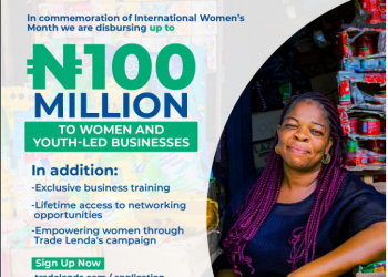 Call For Applications: Trade Lenda Invest in Women: Accelerate Progress ( Up to N100 Million For Women-led Businesses)
