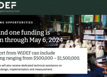 Call For Applications: Women in the Digital Economy Fund (WiDEF) Grants Program 2024 (up to $1,500,000)