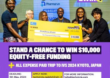 Call For Applications: TechCircle Pitch2Win 2024 ( Up to $10,000 Equity-free Prize Money And an opportunity to attend the IVS Event in Kyoto Japan)