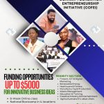 Call For Applications: Connak Foundation Entrepreneurship Initiative – COFEI 2024 ( 5,000 Dollar Grant )