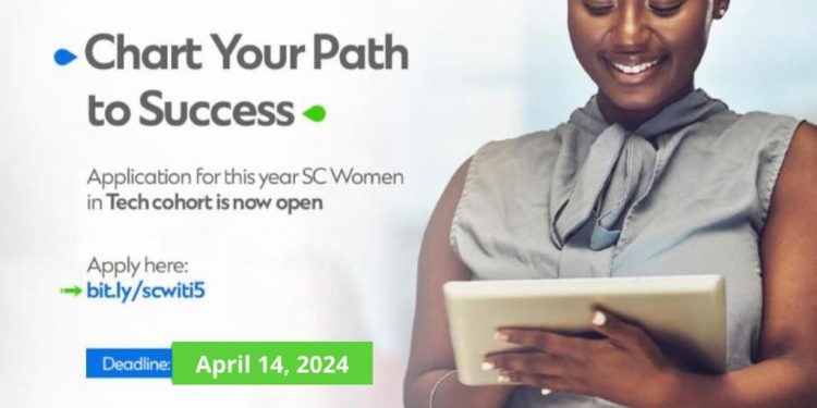 Call For Applications: Standard Chartered Women in Technology Incubator Program for female-led and founded businesses