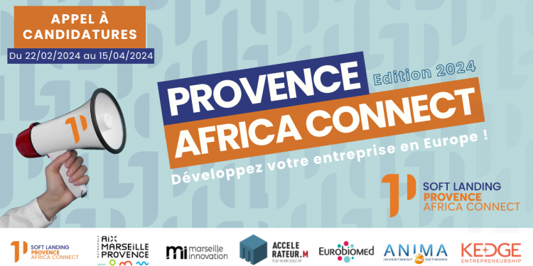 Call For Applications: ANIMA Soft-Landing Provence Africa Connect 2024 Program