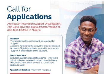Call For Applications: GIZ/Digital Transformation Centre Capacity Building Support for Innovation Support Organizations
