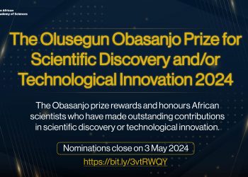 Call for Applications: AAS Olusegun Obasanjo Prize for Scientific Discovery and/or Technological Innovation 2024