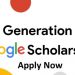 Call For Applications: Google Generation Scholarship (Up to €7,000 Award)