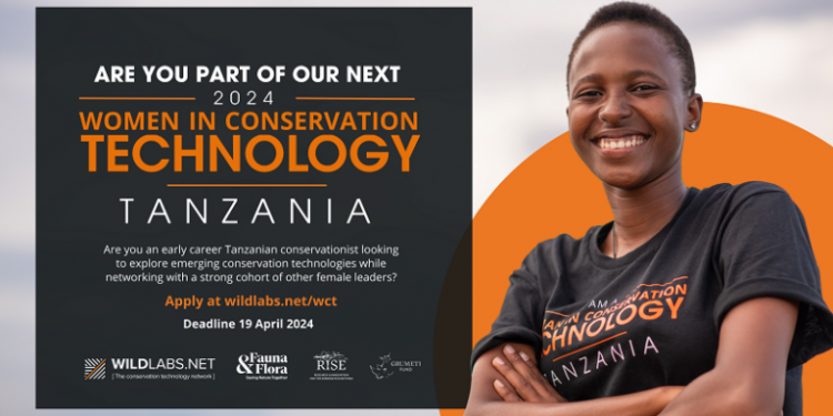 Call For Applications: Women in Conservation Technology Program 2024