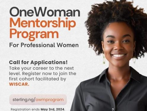 Call For Applications: Sterling Bank OneWoman Mentorship Program