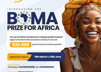 Call For Applications: 2024 Boma Prize for Africa ( Over $20,000 Prize For Businesses)