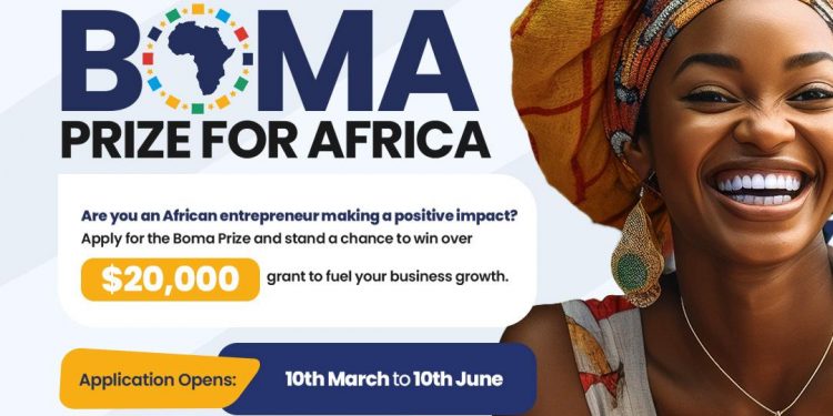 Call For Applications: 2024 Boma Prize for Africa ( Over $20,000 Prize For Businesses)