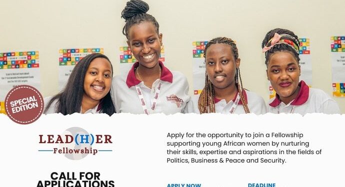Call For Applications: YouLead Africa Lead(H)er Fellowship Program 2024 for Young Eastern and Southern African Women (Fully Funded)