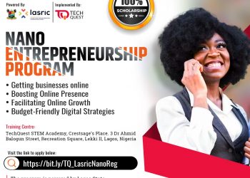 Call For Applications: LASRIC Nano-Entrepreneurship Program ( 100% Scholarship)