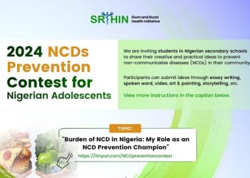 Call For Applications: NCDs Prevention Contest 2024 for Nigerian Secondary School Students (Up to N100,000 prize)