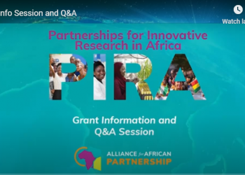 Call For Applications: Partnerships for Innovative Research in Africa ( Up to 100,000USD Funding)