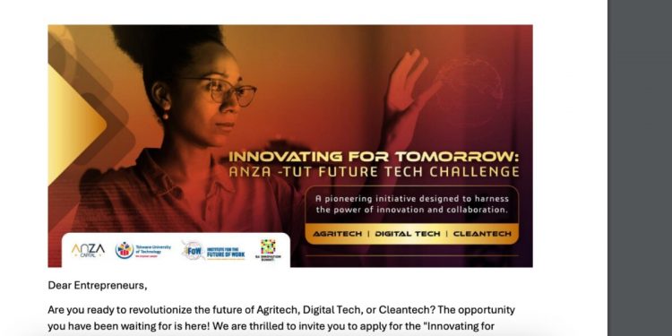 Call For Applications: The ANZA-TUT Future Tech Challenge ( Funding, Networking, Global Exposure and lots More)