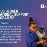 Call for Application: Julius Berger Vocational Support Program 2024 For Nigerians