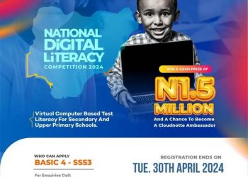 Call For Applications: National Digital Literacy Competition 2024 ( Win a cash prize of N1.5million)