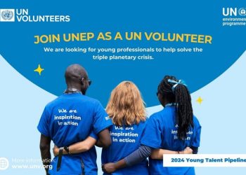 Call For Applications: UNEP UNV Young Talent Pipeline Program 2024