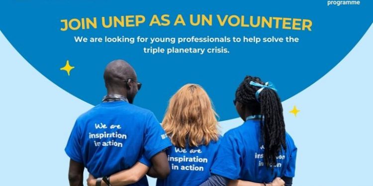 Call For Applications: UNEP UNV Young Talent Pipeline Program 2024