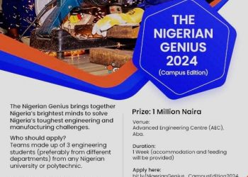 Call For Applications: Nigerian Genius National Engineering Competition
