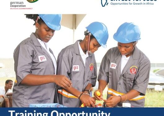 Call for Applications: GIZ Female Talents in Construction Project Cohort 2