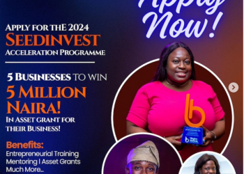 Call For Applications: SEEDINVEST Acceleration Program For MSMEs in Nigeria ( Up to N5 Million Grant Prize)