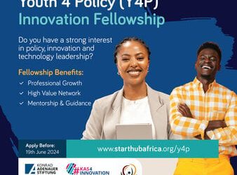Call For Applications: The Youth 4 Policy (Y4P) Innovation Fellowship 2024