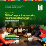 Call For Applications: AIIDEV Africa SDGs Campus Ambassador Program – Cohort 2
