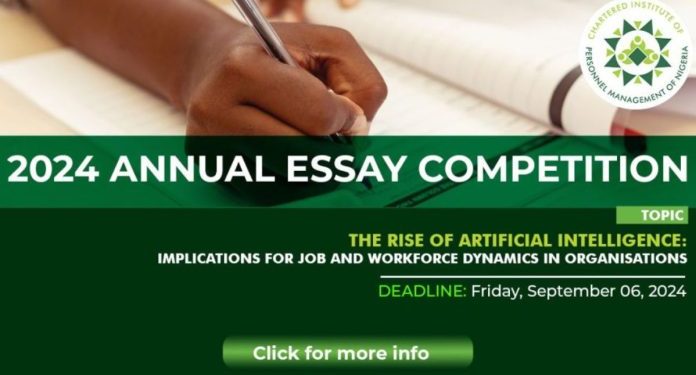 Call For Applications: CIPM Essay Competition (Chartered Institute of Personnel Management) (N300,000 Cash Prizes)