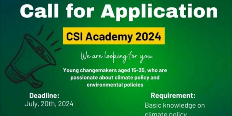 Call For Applications: Climate Solution International Academy