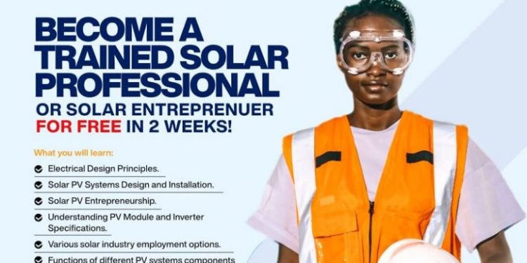 Call For Applications: RETTI X WAVE Solar Panel Installation and Employability Training Program 2024