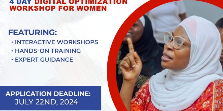 Call for Application : Business Optimization Workshop for Women