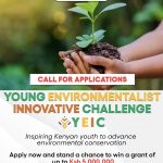 Call For Applications: KCDF Young Environmentalist Innovative Challenge (YEIC) ( Up to 1,500,000 )