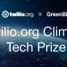 Call For Applications: Climate Tech Prize For Entrepreneur ( Up to $1 million cash prize)