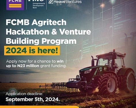 FCMB and Dutch FMO Launch Agritech Hackathon with up to N23 million in prizes to Empower Startups in Nigeria