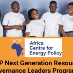 Call For Applications: ACEP Next Generation Resource Governance Leaders Program Internship For young African