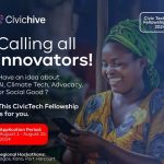 Call For Applications: CivicHive CivicTech Fellowship 2024 (monthly Stipend of N150,000)