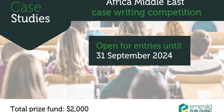 Call For Applications: The Emerald Publishing Africa & Middle East Case Writing Competition 2024 ( Up to $2,000 Prize)