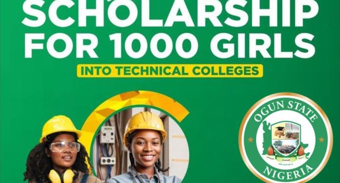 Call For Applications: Ogun State Government TVET Scholarship 2024 For Nigerians (Up to N150,000 per session)