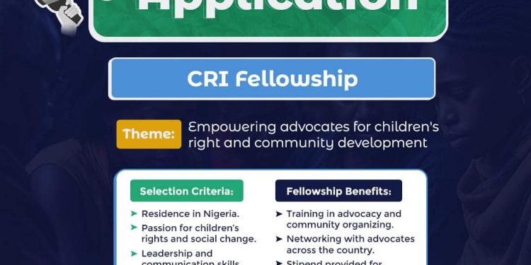 Call For Applications: CRI Fellowship Program