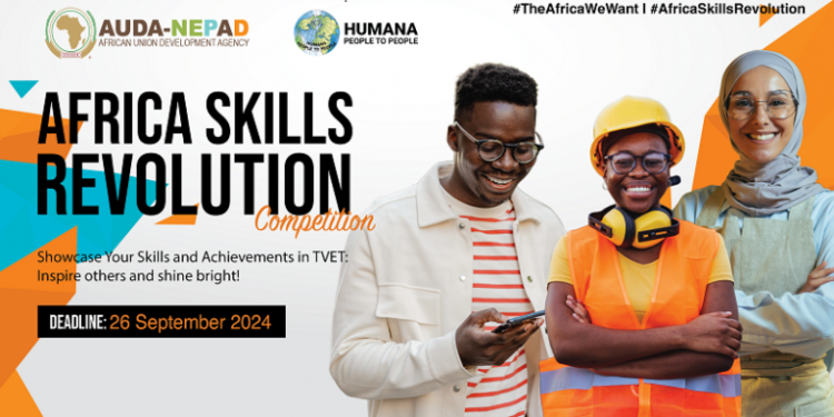 Call Foer Applications: AUDA-NEPAD Africa Skills Revolution Competition 2024 ($1,500 prize)