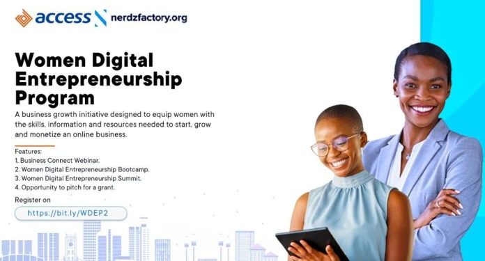 Call For Applications: Access Bank/Nerdzfactory Women Digital Entrepreneurship Program (WDEP) 6.0