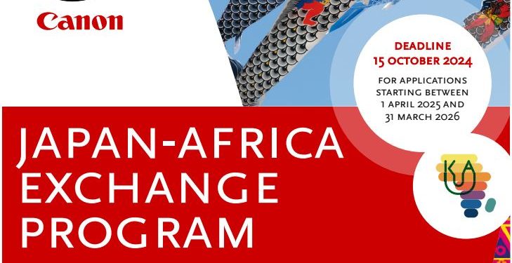 Call For Applications: Canon Foundation Japan-Africa Exchange Program 2025