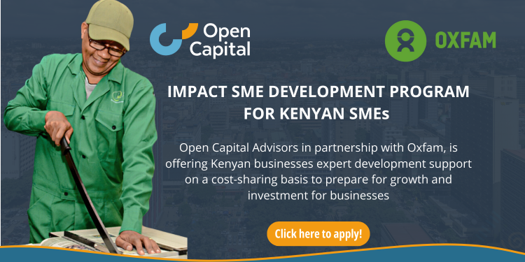 Call for Applications Open Capital Impact SME Development Program 2024