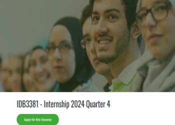 Call For Applications: IsDB Internship Program 2024 Quarter 4 (Paid)